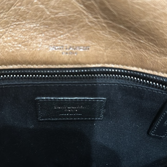 YSL Saint Laurent Niki Bag MediumChevron Neutral Pristine Condition original box - Picture 9 of 14